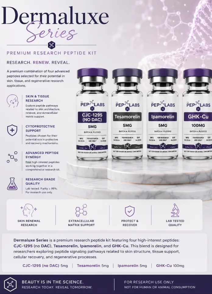 Dermaluxe multi-vial research compound kit for laboratory use only